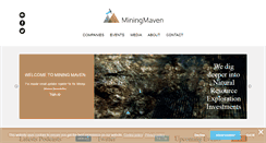 Desktop Screenshot of miningmaven.com
