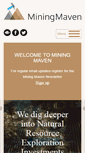 Mobile Screenshot of miningmaven.com